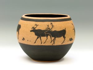 Vase animaux